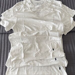 Polo by Ralph Lauren Classic White Tees (slim fit)